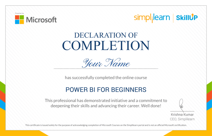 Free Course to Learn Power BI Basics